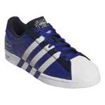 Zapatillas Adidas Superstar - cuero - azul