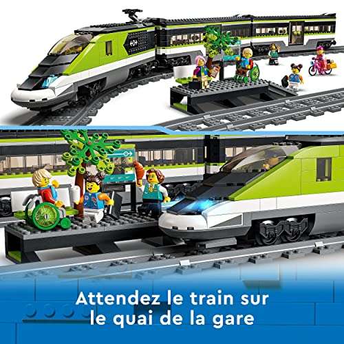LEGO 60337 City Tren de Pasajeros de Alta Velocidad