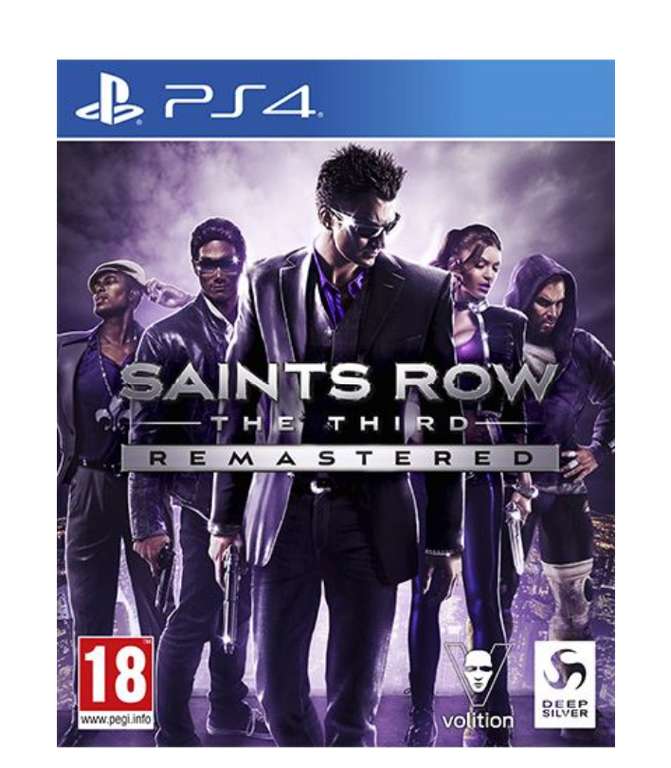 Saints Row:The Third Remastered PS4 ( recogida en tienda gratis )
