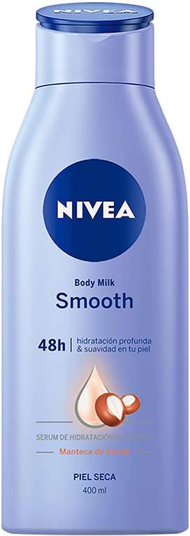 NIVEA Body Milk Smooth Manteca de Karité - (400ml)