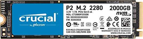 Crucial P2 CT250P2SSD8 SSD interno de 250 GB