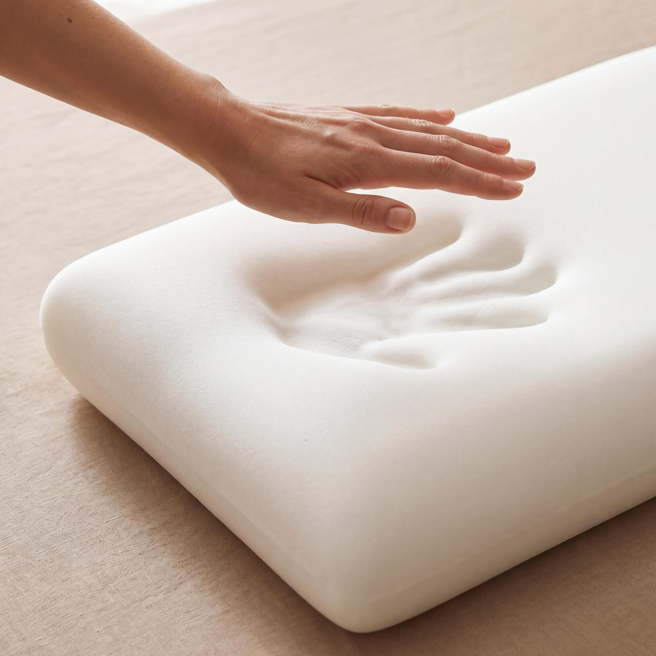 Todocama Almohada Viscoelástica Aloe Vera, Núcleo Compacto Viscoelástico 105cm