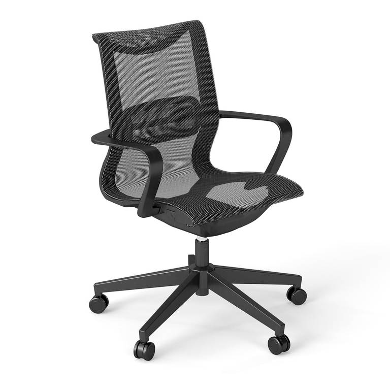 Magic Life Silla de Oficina Ergonómica con Inclinación Ajustable y Bloqueo