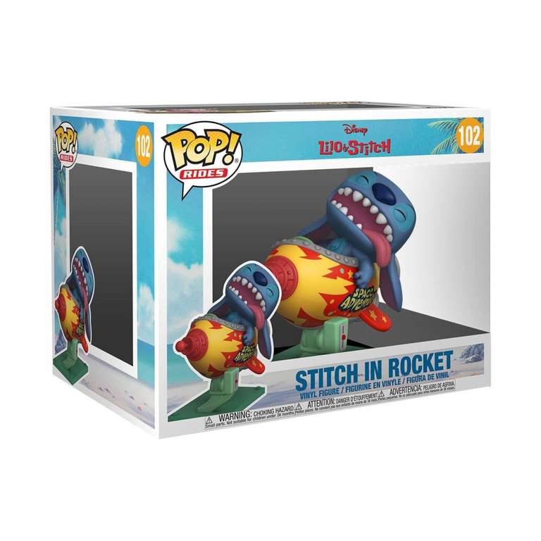 Funko Stitch In Rocket