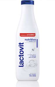 Lactovit - Gel de Ducha Nutritivo e Hidratante, Textura Cremosa y Ligera, Con Protein Calcium, Pieles Normales y Secas - 750 ml