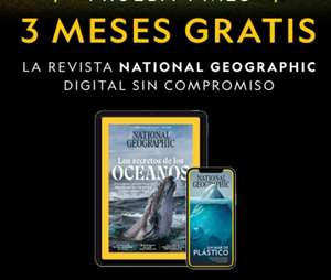 3 Meses Gratis de la Revista National Geographic (Sin permanencia) - Online