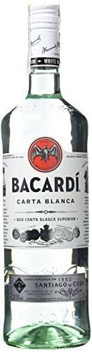 Bacardi Carta Blanca Ron, 1L
