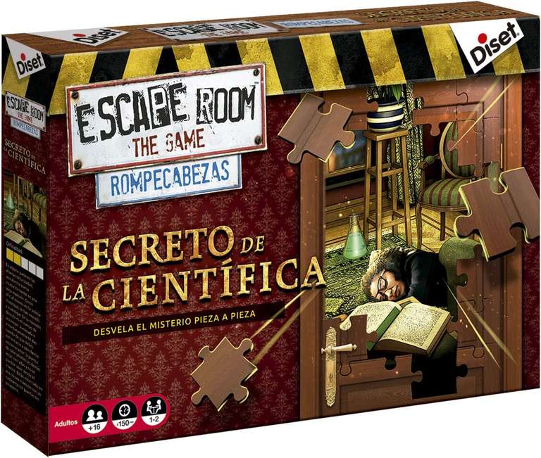Escape room "El Secreto de la Científica", de Diset @ Toy Planet (tiendas físicas)