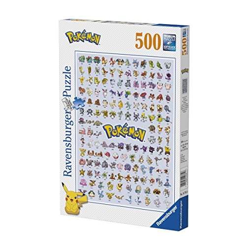 Ravensburger - Puzzle Pokémon, 500 Piezas, Puzzle Adultos