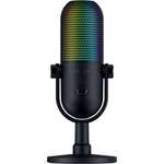 Razer Seiren V3 Chroma - Micrófono USB RGB con pulsación para silenciar