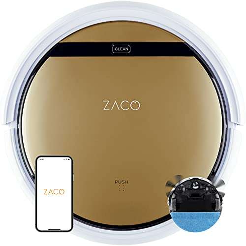 ZACO Robot aspirador y fregasuelos V5x con WiFi, Alexa » Chollometro