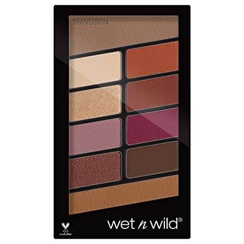 Wet n Wild - Color Icon 10 Pan Palette - Paleta de Sombras de Ojos - 10 Colores de Sombras Brillantes y Mates