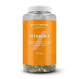 Vitamina E Cápsulas Práctica cápsula de vitamina E que te ayuda a conseguir tus objetivos. (60 CÁPS: 3€. 180 CÁPS: 8€)
