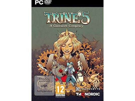 Trine 5: A Clockwork Conspiracy XBOX 14.75 / PS5 Y SWITCH A 16.52/ PS4 A 17.67/ PC 12.39