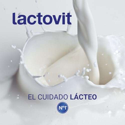 3x Lactovit Gel de Ducha Protector Activit, Cuida el Microbioma, con Protein Calcium y Lactobacillus F, Pieles Sensibles. 550 ml [1'70€/ud]