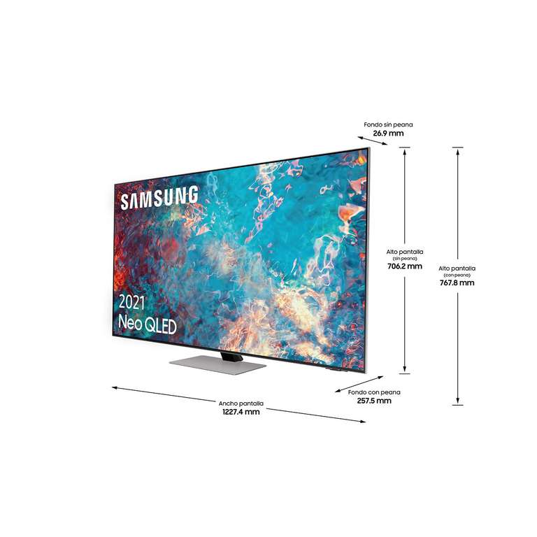 TV QLED 139,7 cm (55'') Samsung QE55QN85A, 4K UHD, Smart TV