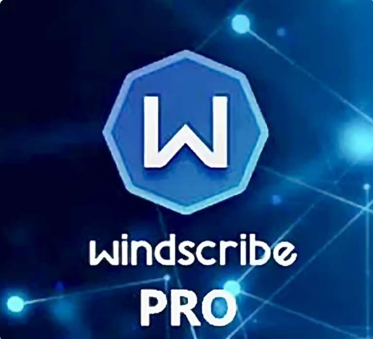 VPN Windscribe Pro [1 año]