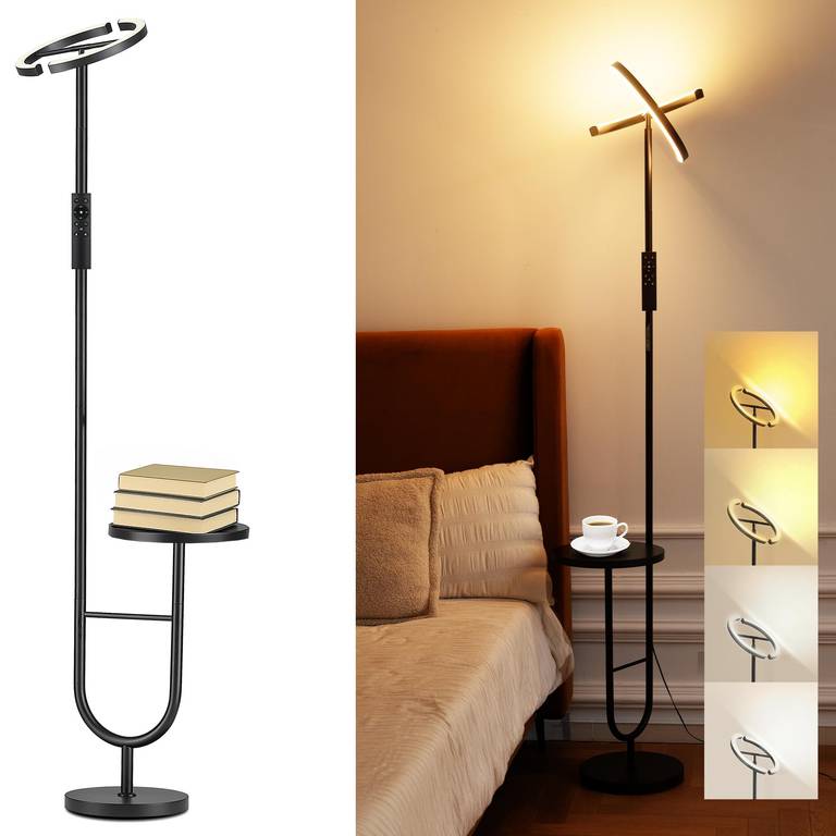 Lámpara LED de Pie 36W Regulable (Reaco Como Nuevo)
