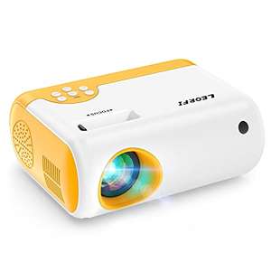 Mini Proyector Portátil Movil LED 6500 lm, 1080p Full HD Adecuado para iPhone/Android/Smartphone/Tablet