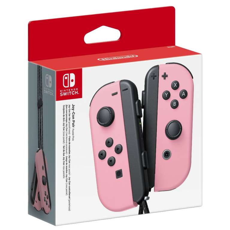 Par joy-con rosa Nintendo Switch [50,75 cupón de bienvenida]