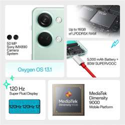 OnePlus Nord 3 5G - 16/256GB, Super Fluid AMOLED 6.74", 120Hz, Mtk Dimensity 9000, 5000mAh, Versión EU [325€ Nuevo Usuario] - Smartphone