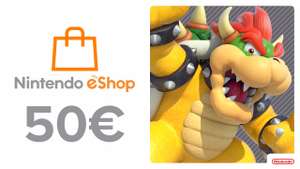 Tarjeta Nintendo Eshop de 50 euros