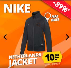 . Tallas XS a XL Nike Nike Países Bajos Track Jacket Mujer Chaqueta