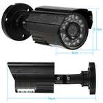 Cámaras de seguridad HAOTING 1200TVL Bullet CCTV (otro modelo en descripción)