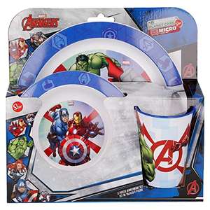 Set vajilla infantil Avengers