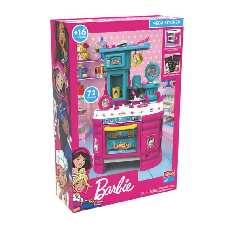 Mega cocina de Barbie.