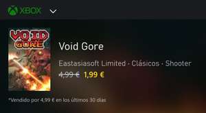 Void Gore ~ Xbox One y Series S/X