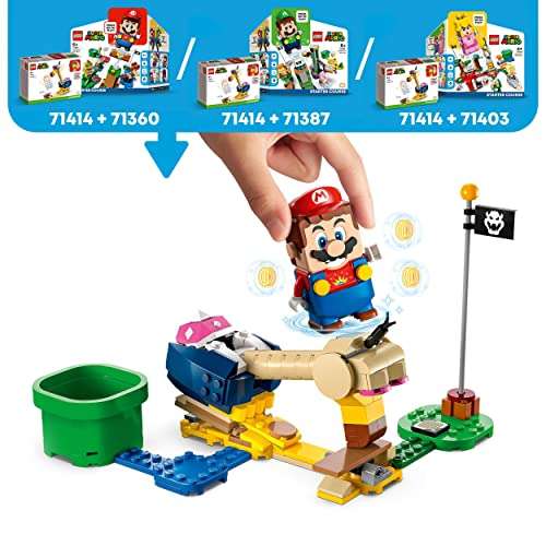 LEGO 71414 Super Mario Set de Expansión: Cabezazo del Picacóndor