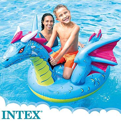 Intex 57563NP Dragon Ride-On, Black