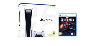 Consola PS5 con lector + Spiderman Miles Morales