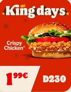 Burger King :: Crispy Chicken por 1.99€