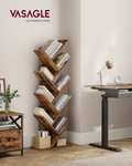 Librería en Forma de Árbol, Biblioteca de 9 Niveles, Ahorro de Espacio, Estantería Vertical