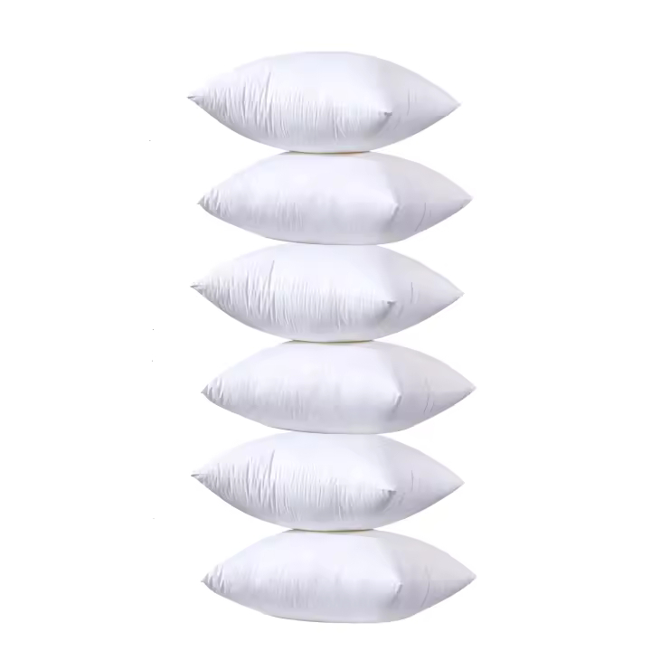 Relleno de Cojín para Sofá o Cama, Suave e Indeformable, Hipoalergénica,40x60, 6 Unidades