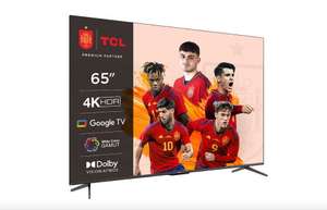 TV LED 164cm (65") TCL 65P735, UHD 4K, Google TV. Dolby Vision, Dolby Atmos y Google Assistant