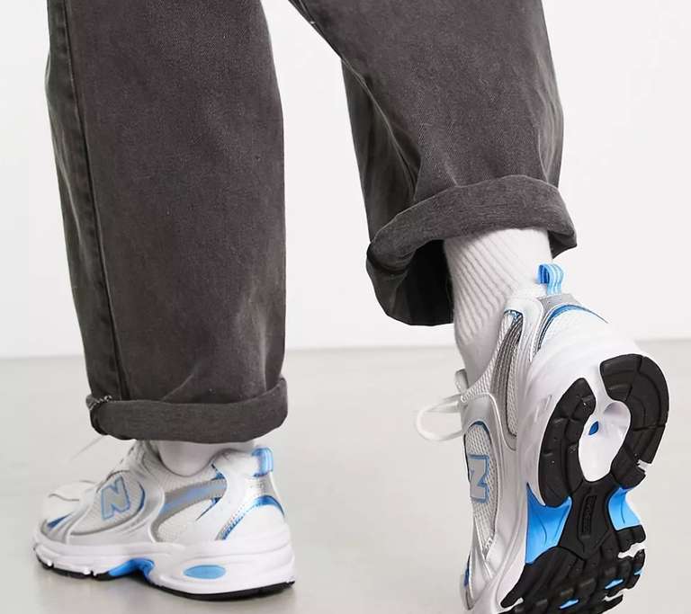 Zapatillas de deporte blancas y azules 530 de New Balance
