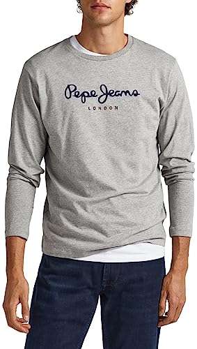 Pepe Jeans Essential Denim Tee Long N, Camisetas Hombre (TALLAS S A XL)