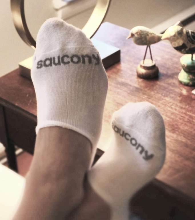  Saucony 8 pares de calcetines invisibles acolchados
