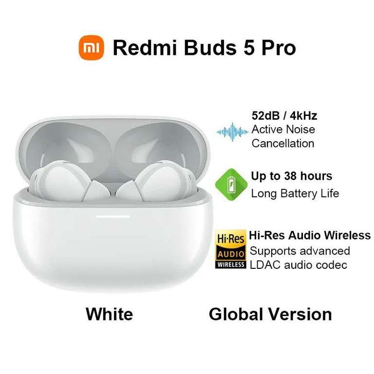 Xiaomi-auriculares inalámbricos Redmi Buds 5 Pro