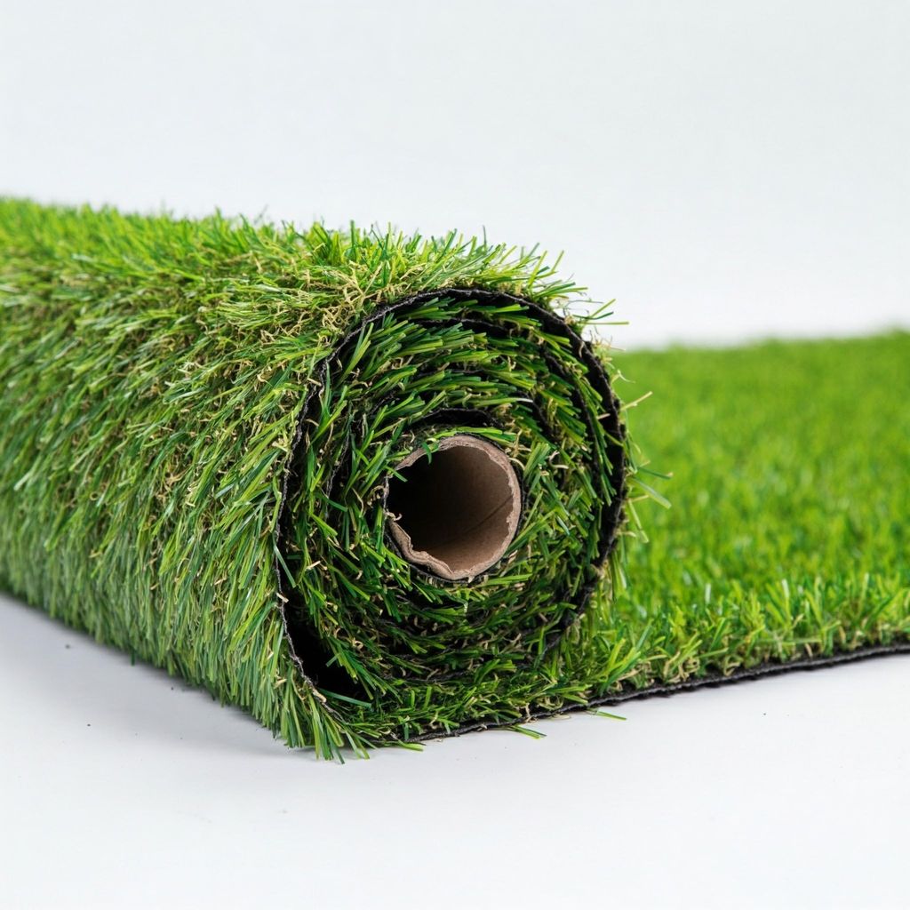 ROLLO DE CÉSPED ARTIFICAL 18mm 1 X 2,5 metros - ASPECTO NATURAL - Fácil instalación