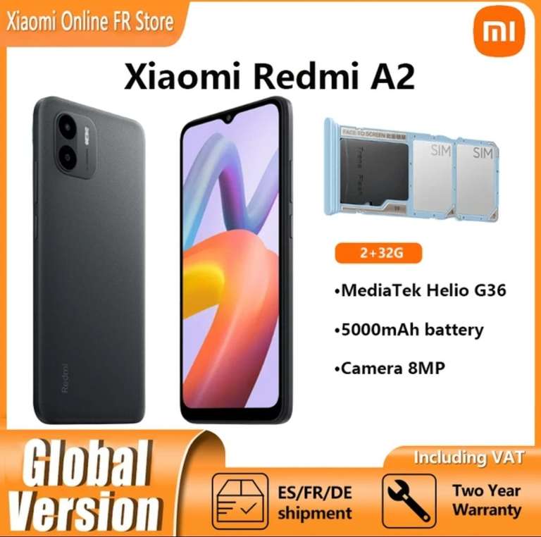 Xiaomi Redmi A2 versión Global