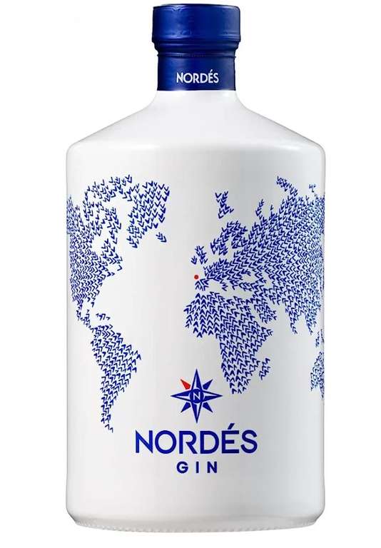 Nordés, Ginebra premium, botella 1 L