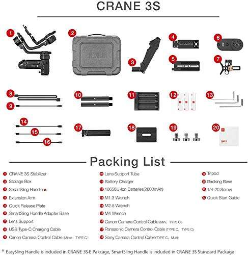 Zhiyun Crane 3S kit Smartsling