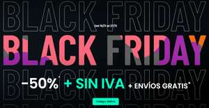 LA REDOUTE. BLACK FRIDAY. Del 19/11 al 27/11. -50% + SIN IVA + ENVIOS GRATIS. Y -10€ si te subscribes a newsletter.