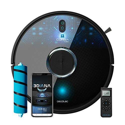 CUPÓN 55€ DTO.! Robot Aspirador Conga 3690 con WiFi por 264€