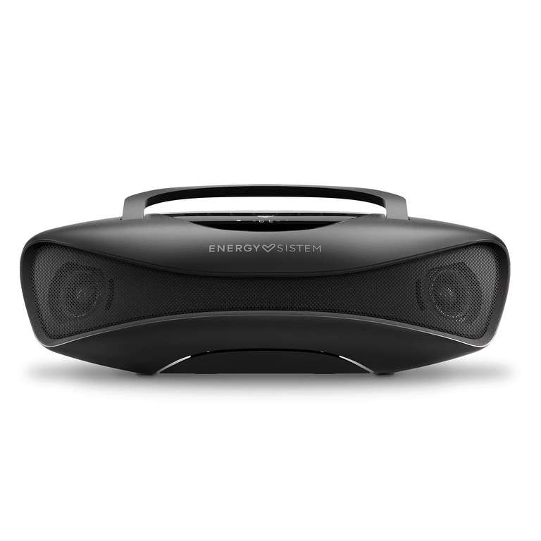 Altavoz portátil Energy Sistem Speaker FS600, Bluetooth 5.0 True Wireless, 20W, USB/SD, Audio-In, Manos Libres y Pantalla Display
