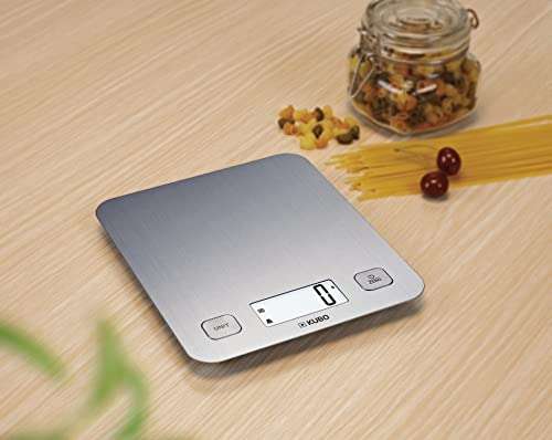Báscula de Cocina Digital, Pantalla LCD, Alta Precisión 5 kg, Batería Incluida